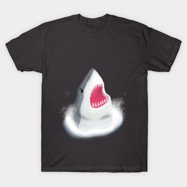 Shark face T-Shirt by michelleachan